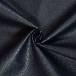 Эко кожа (Искусственная кожа) (Ширина 138см), цвет Темно-Синий (на отрез) в Батайске