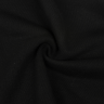 Ткань Футер 3-х нитка, Петля, цвет Черный (на отрез)