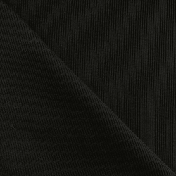 Ткань Кашкорсе, 420гм/2, 110см, цвет Черный (на отрез) в Батайске