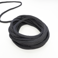 Шнур для одежды d-4.5мм, цвет Серый (на отрез)  в Батайске