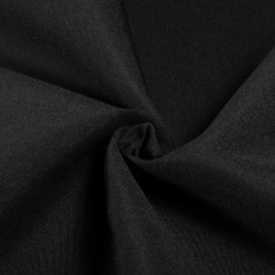 Ткань Грета Водоотталкивающая (80%пф, 20%хл) (Ширина 150см), цвет Черный (на отрез) в Батайске