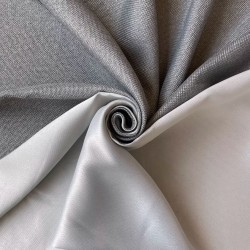 Ткань Блэкаут для штор светозатемняющая 75% &quot;Рогожка Серый&quot; (опт)  в Батайске