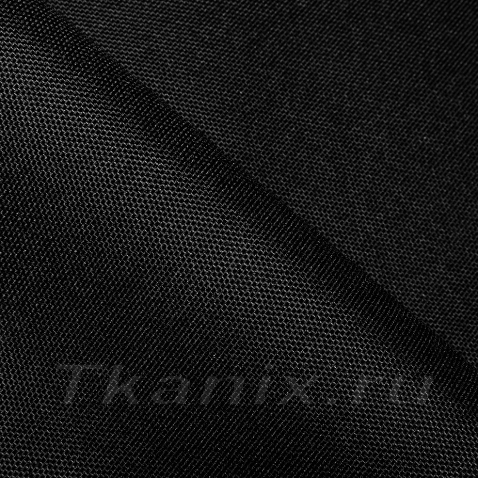 Ткань Oxford 600D PU (Ширина 1,48м), цвет Черный (на отрез)