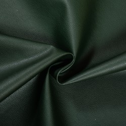 Эко кожа (Искусственная кожа) (Ширина 138см, цвет Темно-Зеленый (на отрез) в Батайске