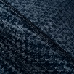 Ткань Oxford 600D PU РИП-СТОП (Ширина 1,48м), цвет Темно-Синий (на отрез) в Батайске