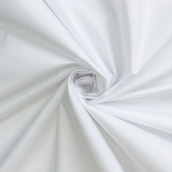 Ткань Дюспо 240Т  WR PU Milky (Ширина 150см), цвет Белый (на отрез) в Батайске