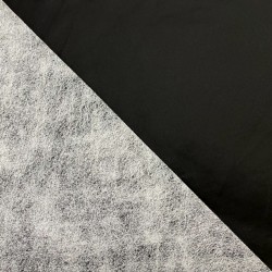 Ткань для чехлов на уличную мебель 260 г/м2 (Ширина 180см), цвет Чёрный (на отрез) в Батайске