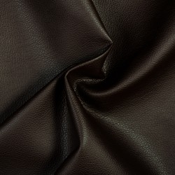 Эко кожа (Искусственная кожа) (Ширина 138см), цвет Темно-Коричневый (на отрез) в Батайске