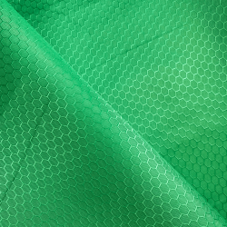 Ткань Oxford 300D PU Рип-Стоп СОТЫ, цвет Зелёный (на отрез) в Батайске