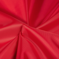 Ткань Оксфорд 210D PU, Красный (на отрез)  в Батайске