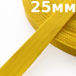 Лента-Стропа 25мм,  Жёлтый   в Батайске