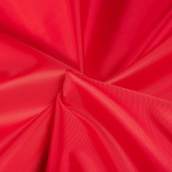 *Ткань Оксфорд 210D PU, цвет Красный (на отрез)  в Батайске