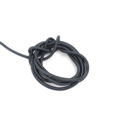 Шнур (Резинка) шляпный 3мм, цвет Серый (на отрез)  в Батайске
