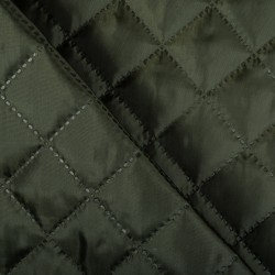 Стеганая подкладочная ткань с синтепоном (100гр/м2),  Хаки   в Батайске
