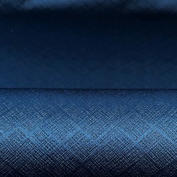 Ткань Блэкаут для штор светозатемняющая 100% (Ширина 280см)  &quot;Орнамент Синий&quot; (на отрез) в Батайске