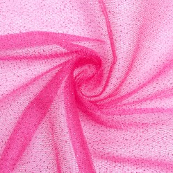 Фатин (мягкий) (Ширина 1,5м),  Розовый Металлик (на отрез) в Батайске