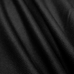 Ткань Блэкаут для штор светозатемняющая 75% &quot;Рогожка Черная&quot; (опт)  в Батайске