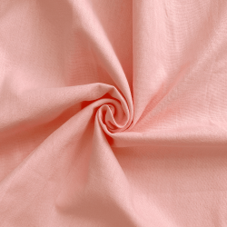 Ткань Перкаль, цвет Персиковый (на отрез)  в Батайске