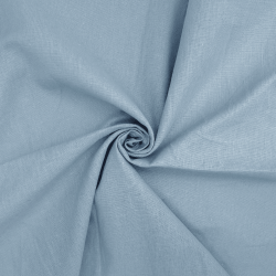 Ткань Перкаль, цвет Серый (на отрез) (100% хлопок) в Батайске